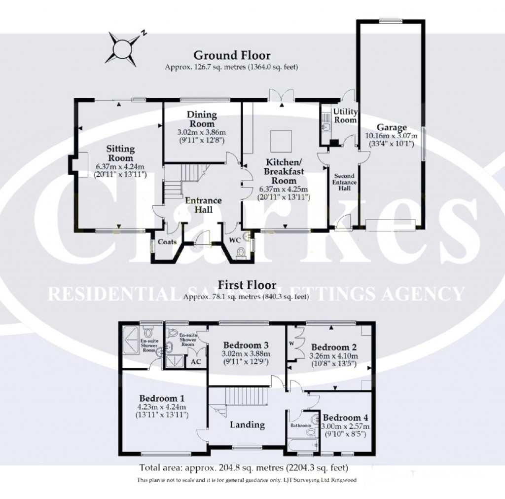 Floorplans For BEAUTIFUL 4 Bed House on GLENFERNESS AVENUE