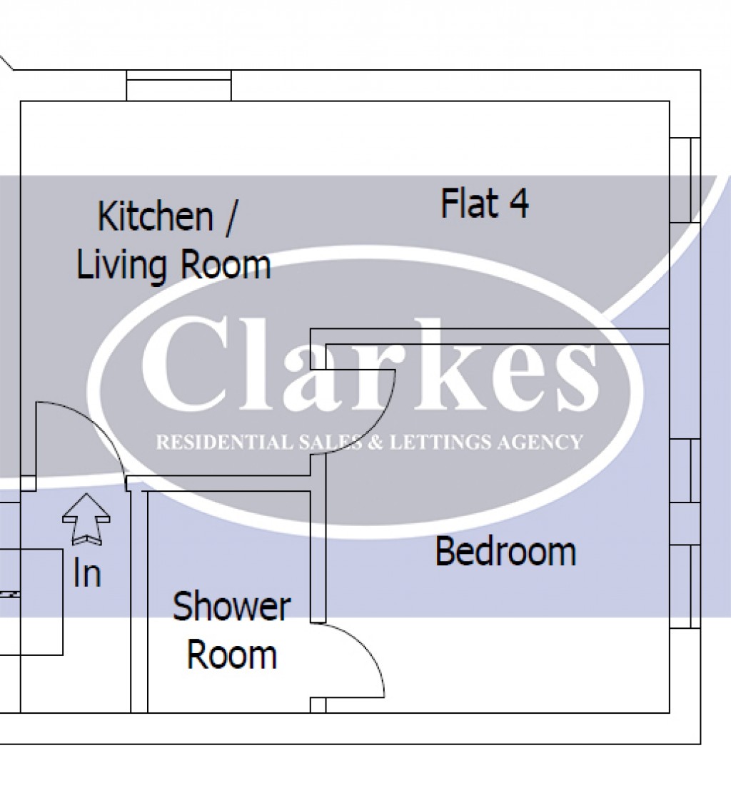 Floorplans For New 1 Bed Flat in Central Charminster