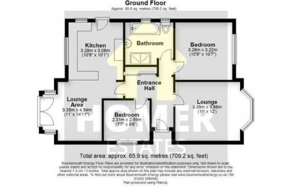 Floorplans For Forest View Road, Moordown, Bournemouth, Dorset