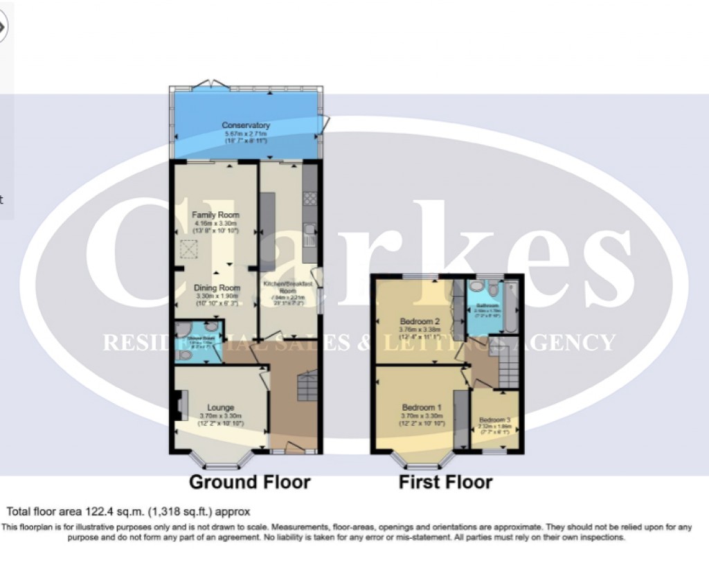 Floorplans For Croft Road, Bournemouth