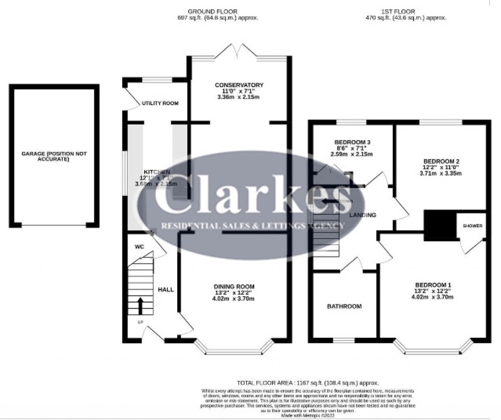 Floorplans For Highfield Road, Bournemouth, Dorset