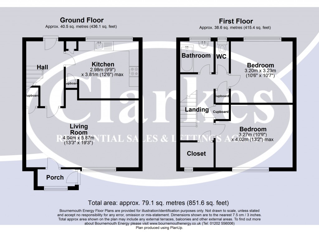 Floorplans For Ensbury Avenue