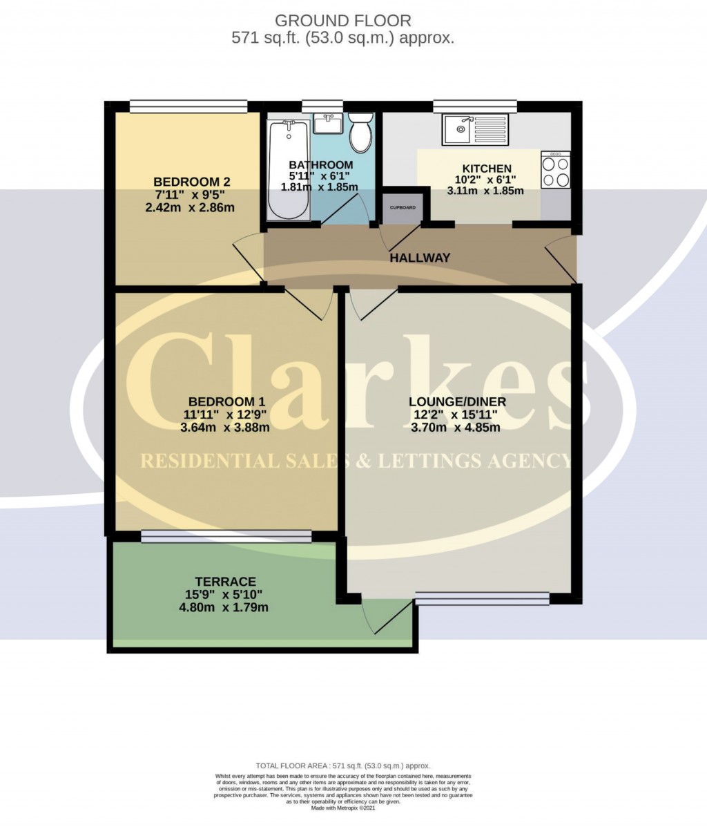 Floorplans For Magnolia House, Bournemouth, Dorset