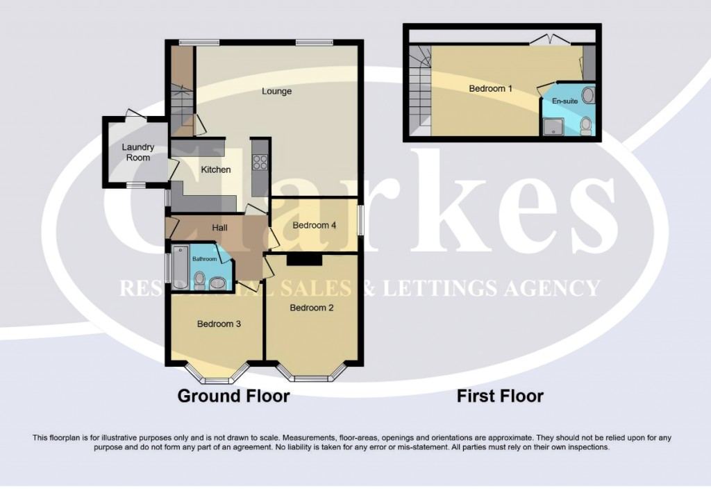 Floorplans For Hill View Road, Bournemouth, Dorset