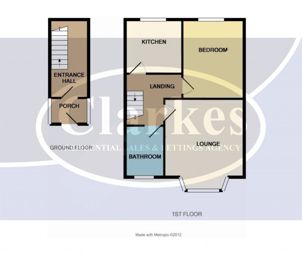 Floorplans For Evelyn Road, Bournemouth, Dorset