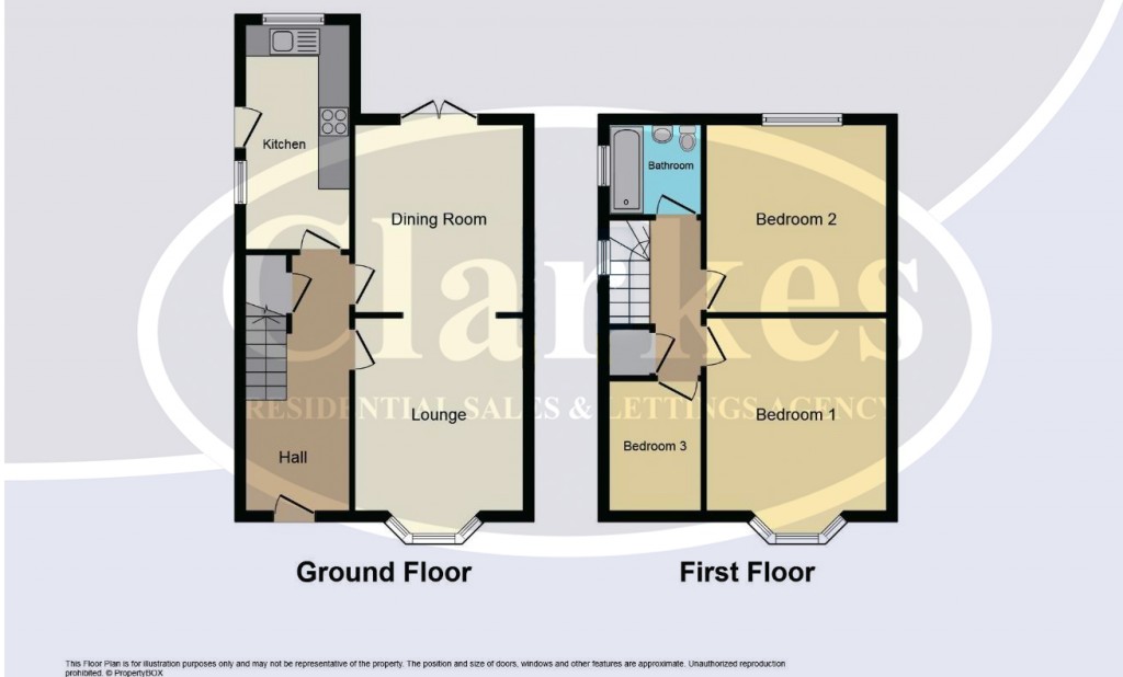 Floorplans For Heaton Road, Bournemouth, Dorset