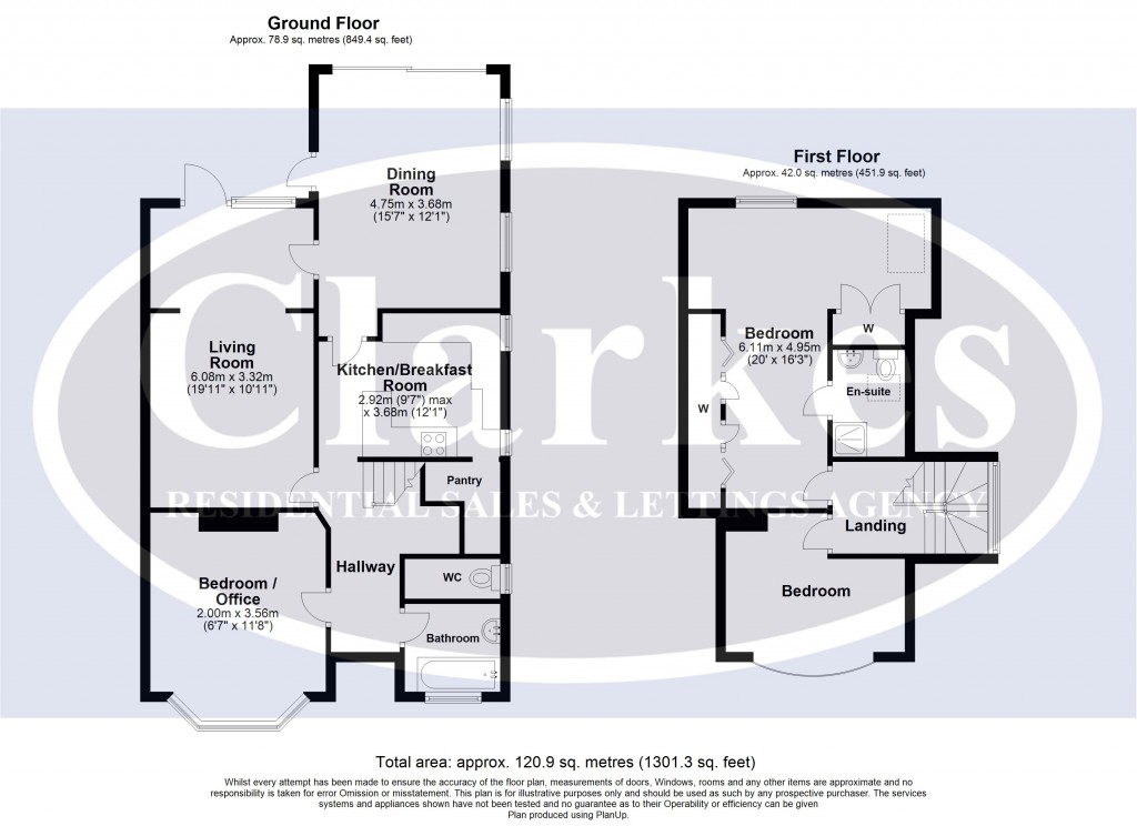 Floorplans For Forest View Road, Bournemouth, Dorset