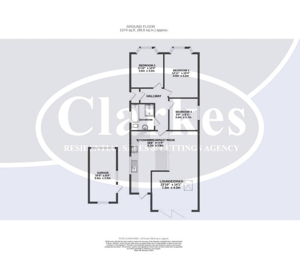 Floorplans For Granby Road, Bournemouth, Dorset