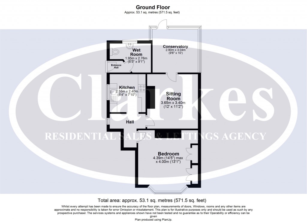 Floorplans For GFF  Ensbury Park Road, Bournemouth, Dorset