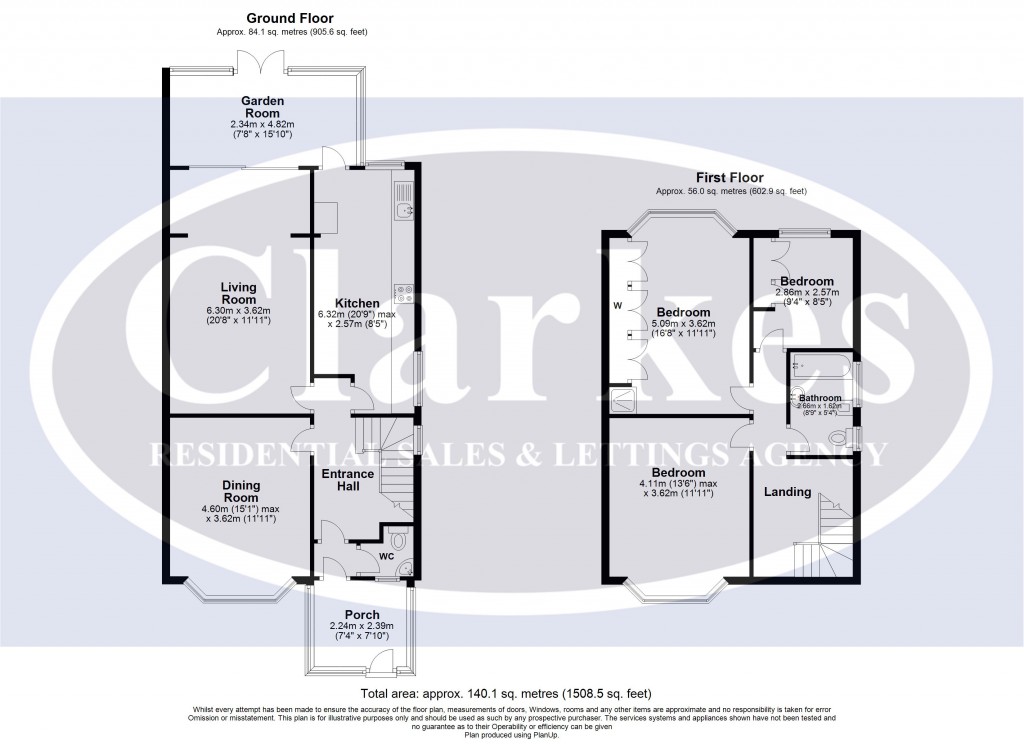 Floorplans For Norton Road, BH9 2