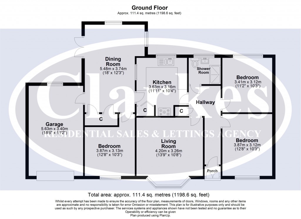 Floorplans For Durdells Avenue, Bournemouth, Dorset